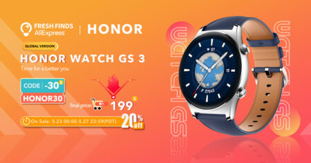 【クーポンで半額⁉】HONOR Watch GS 3 がプレミアムセール開始