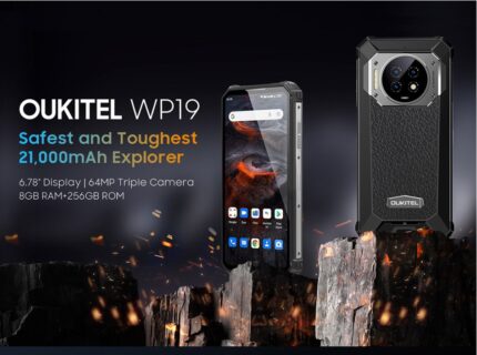 Oukitel WP19 登場～驚愕の21,000mAhの大容量バッテリー搭載タフネススマホ