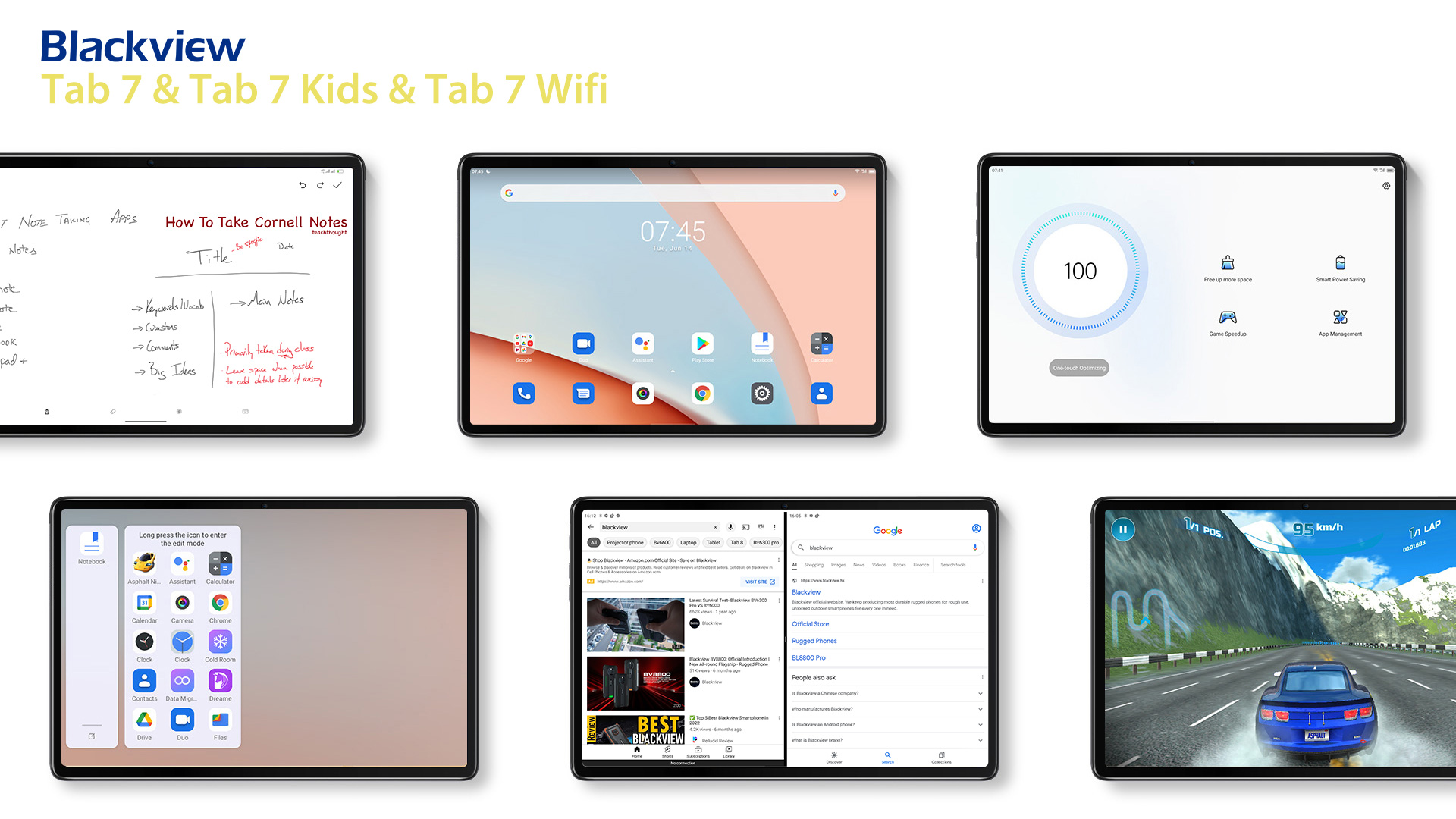 Blackview Tab 7シリーズ