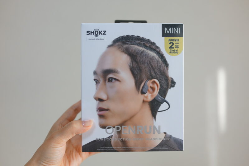 Shokz OpenRun Mini レビュー 女性や子供にもフィットするミニサイズでより着用感がアップ！ | ガジェットフリーク