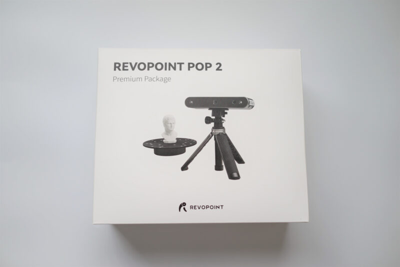 3Dスキャナー　REVOPOINT POP 2 の実機レビュー