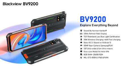 BlackviewからタフネススマホのBV9200と、フラッグシップタブレットのOscal Pad10が登場