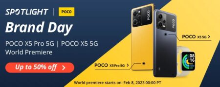POCO X5 Pro 5Gが50%割引セール開始～Flow AMOLEDスクリーン・Snapdragon 778G・108MPカメラ搭載で229ドル！