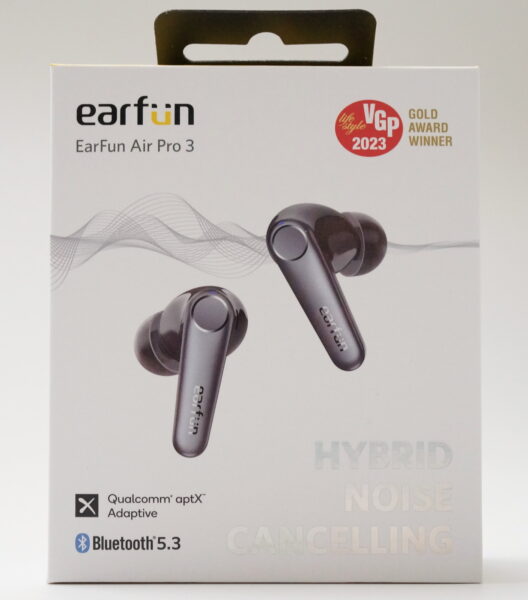 EarFun Air Pro 3の実機レビュー