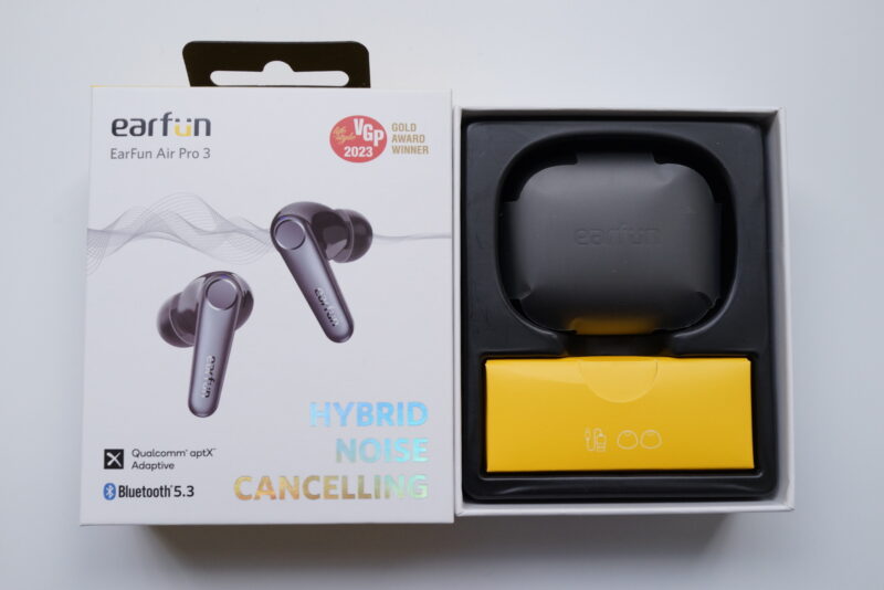 EarFun Air Pro 3の実機レビュー