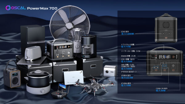 Oscal PowerMax 700