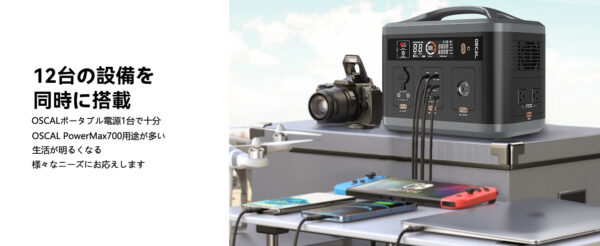 OSCAL PowerMax 700
